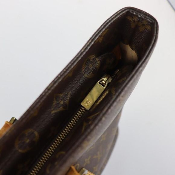 Louis Vuitton Luco Monogram Tote Bag Canvas Leather Brown - Picture 7 of 10